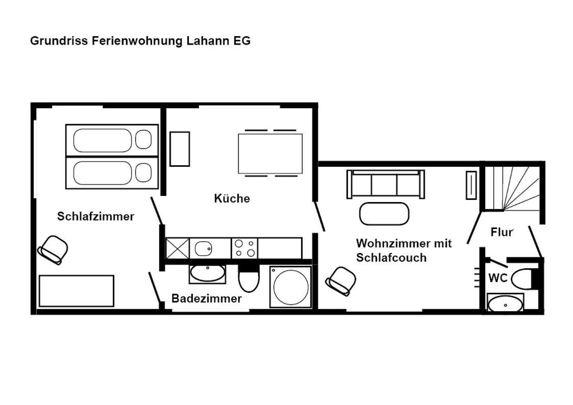 Ferienwohnung Lahann Saalfeld Saale Buitenkant foto